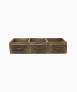 Discount 3 Part Organizer Faux Drawers Garden Accessories