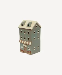Clearance Alsace Flower Shop Tea Light Blue Tealight Houses