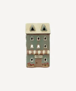 Clearance Alsace Flower Shop Tea Light Blue Tealight Houses