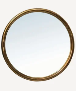 Clearance Alsace Round Bronze Mirror Mirrors