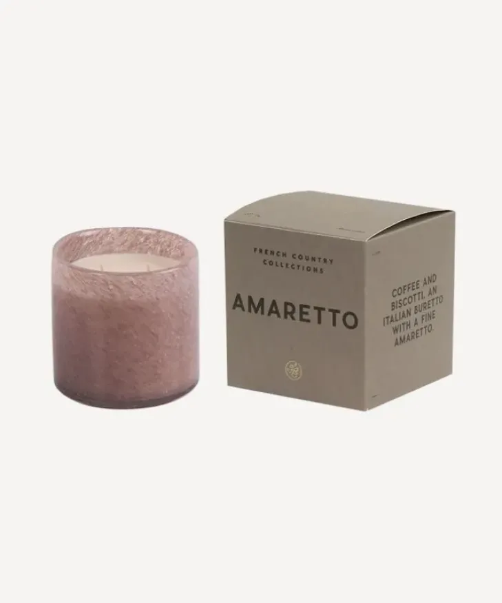 Outlet Amaretto Glass Candle Candles