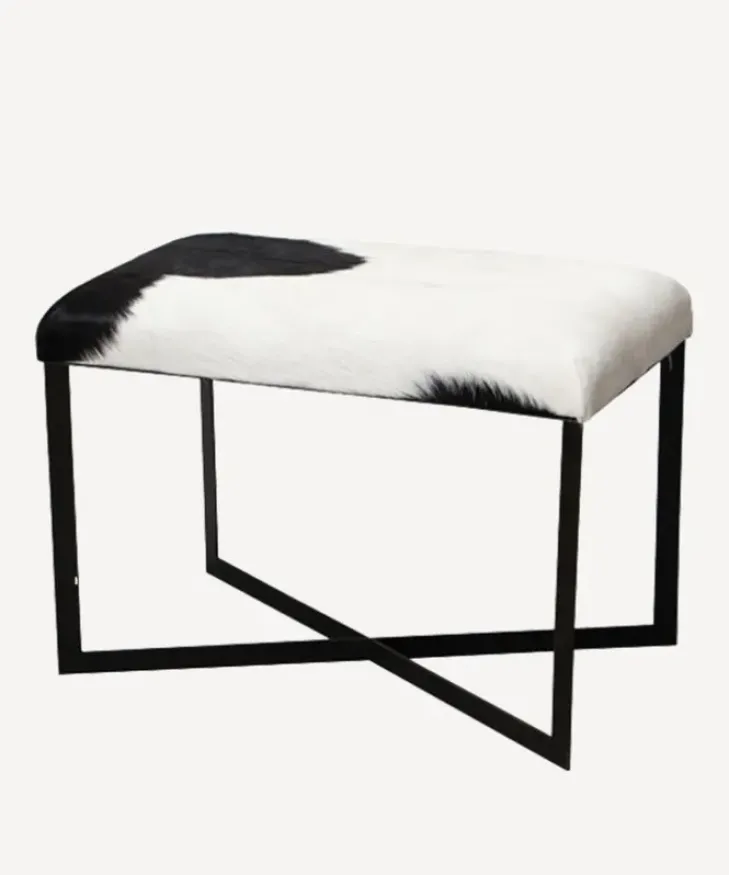 Sale Anouk Black Goat Stool Chairs - Stools