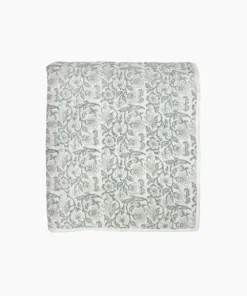 Fashion Athena Handblock Blue Coverlet Small Bed Linen