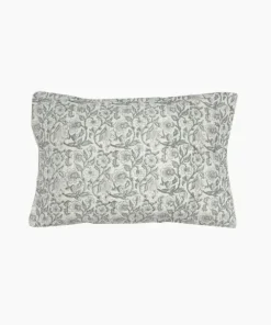 Hot Athena Handblock Blue Pillow Covers (2PC) Bed Linen