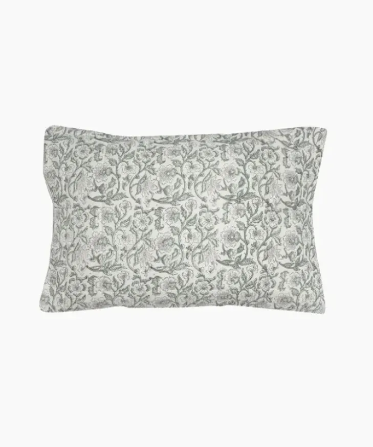 Hot Athena Handblock Blue Pillow Covers (2PC) Bed Linen