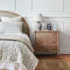 Discount Athena Handblock Natural Coverlet Large Bed Linen