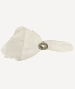 Clearance Bauble Napkin White Tablecloths & Napkins