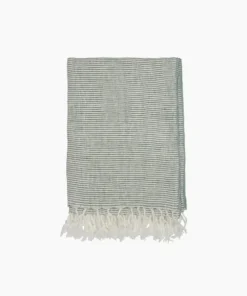 New Bayside Pinstripe Throw Throws & Blankets