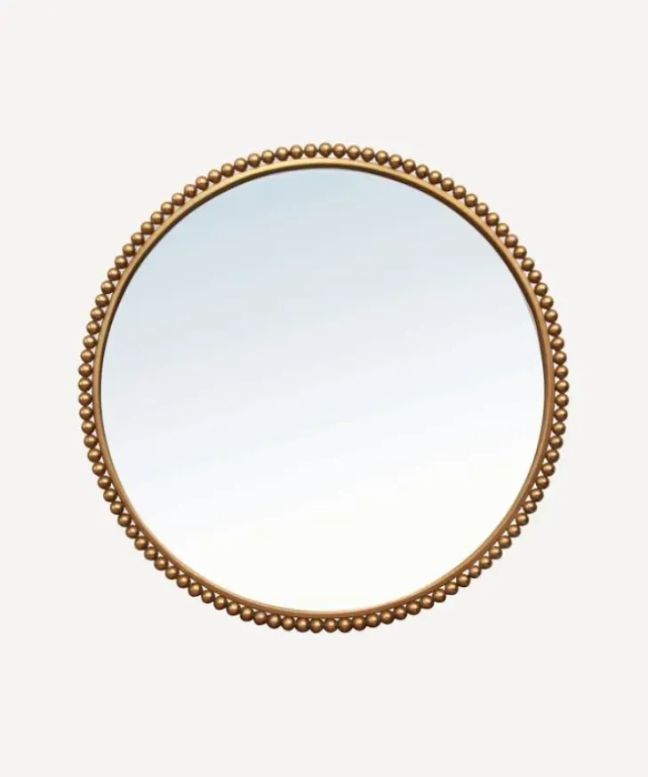New Beaded Round Mirror Mirrors