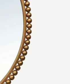New Beaded Round Mirror Mirrors