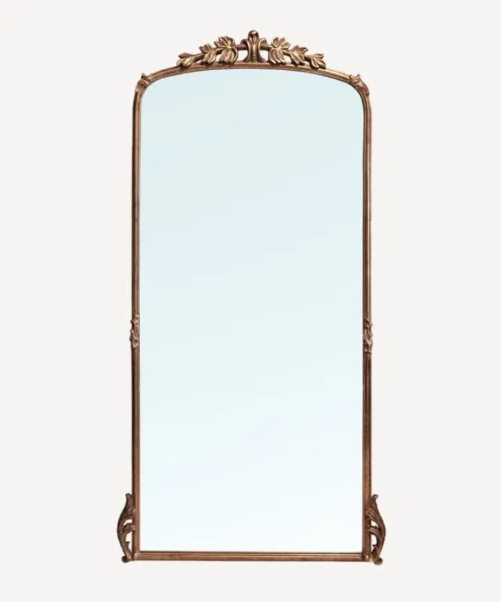 Clearance Belle Vie Full Mirror Antique Gold Mirrors