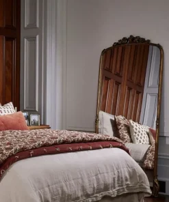 Clearance Belle Vie Full Mirror Antique Gold Mirrors