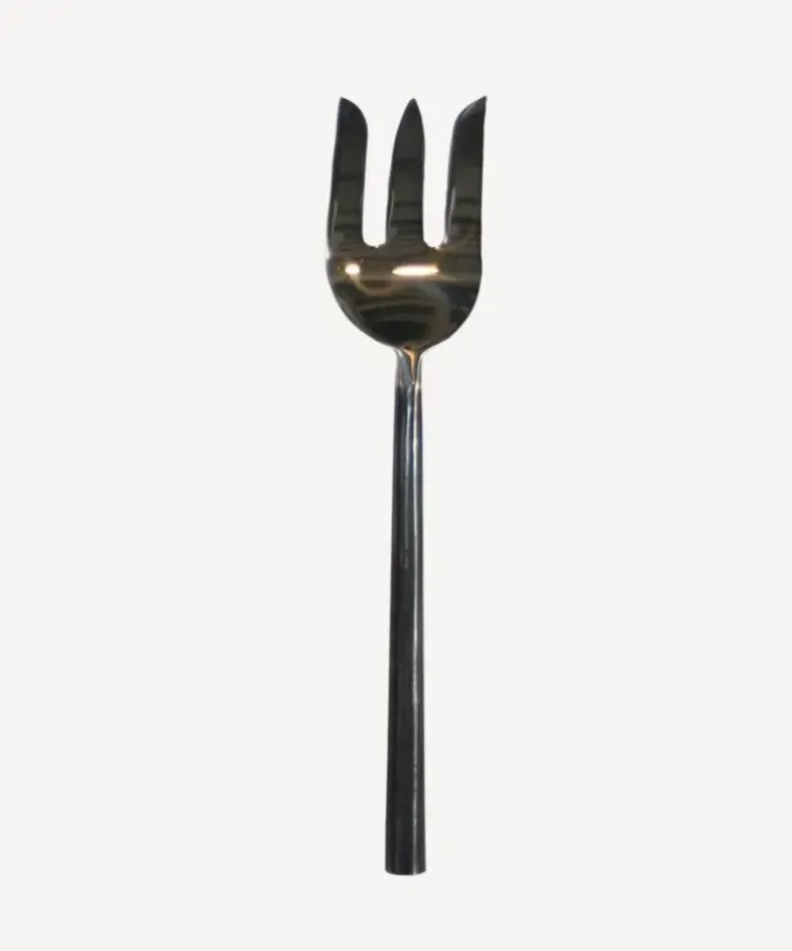 Best Black Handle Serving Fork Medium Cutlery & Utensils