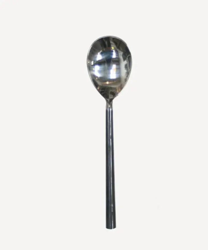 Best Black Handle Serving Spoon Small Cutlery & Utensils