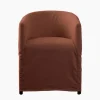 New Blythe Slip Cover Tub Chair Rust Chairs – Dining