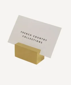 Best Brass Card Holder Rectangle Decorative Objects