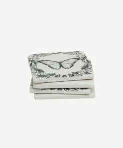 Hot Butterfly Coasters (4PC) Placemats & Coasters