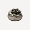 Discount Camelia Large Round Trinket Box Pewter Finish Dressing Table Accessories