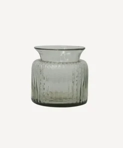 Outlet Classic Ribbed Vase Short Urns, Vases & Planters