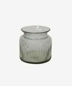 Outlet Classic Ribbed Vase Short Urns, Vases & Planters