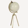 Discount Cream Gold Globe Large Decorative Objects