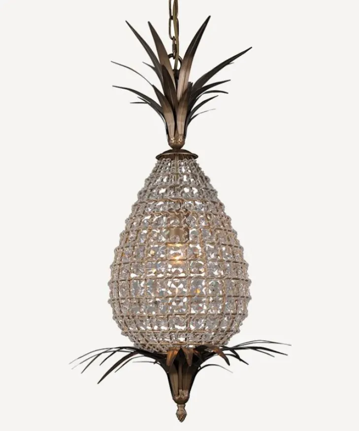 Hot Crystal Small Pineapple Chandelier Chandeliers & Hanging Lights