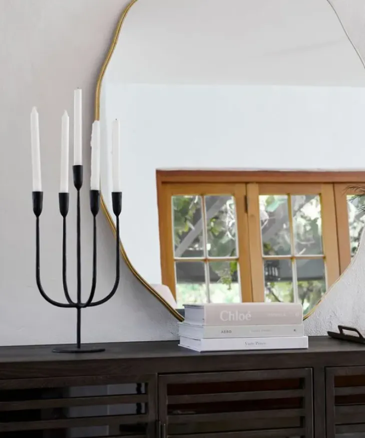 Sale Dax 5 Light Candleabra Candleholders & Hurricanes
