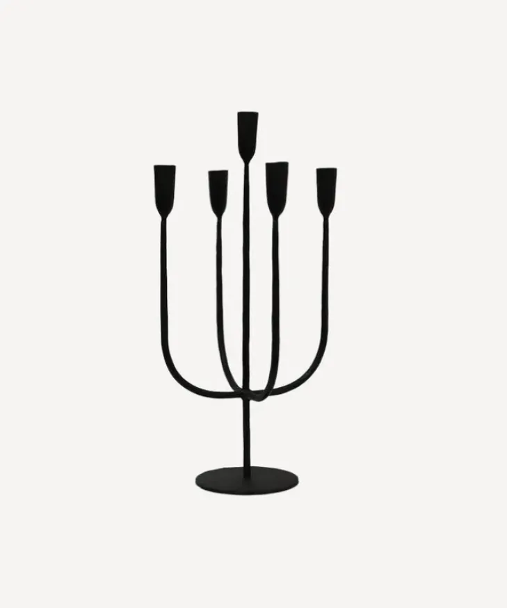 Sale Dax 5 Light Candleabra Candleholders & Hurricanes