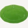 New Dragonfly Stoneware Green Oval Platter Large Dinnerware