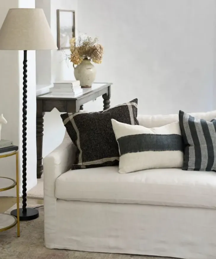 Clearance Edith Black Cushion Cushions