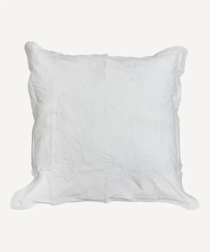 Hot Embelli Euro Pillow Cases White (2PC) Bed Linen