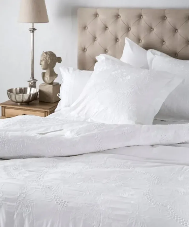 New Embelli Queen Embroidered Duvet Cover Bed Linen