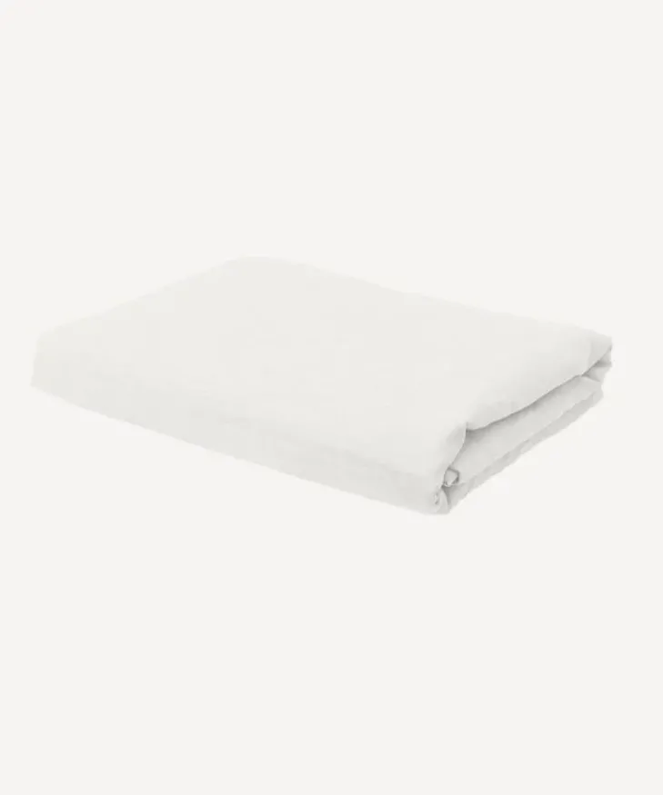 Sale Emilie Linen Fitted Sheet King Ecru Bed Linen