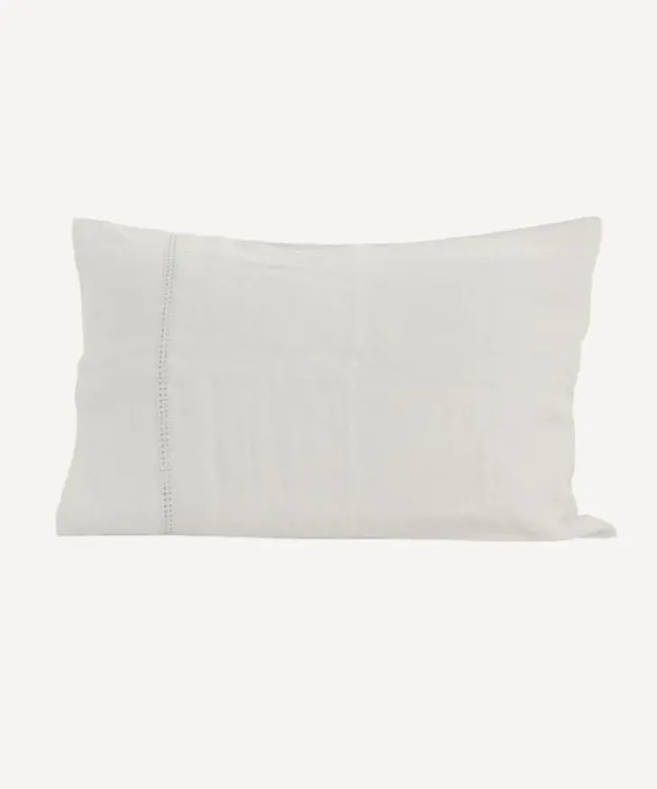 Outlet Emilie Linen Pillow Case Ecru (2PC) Bed Linen