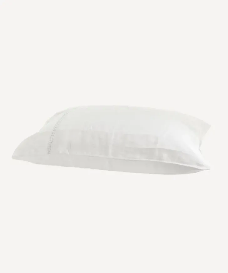 Outlet Emilie Linen Pillow Case Ecru (2PC) Bed Linen