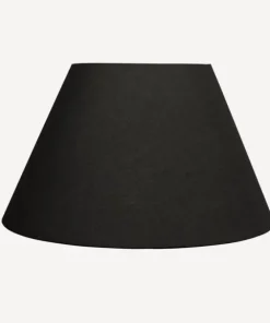 Clearance Empire Linen Shade Black 50cm Lampshades