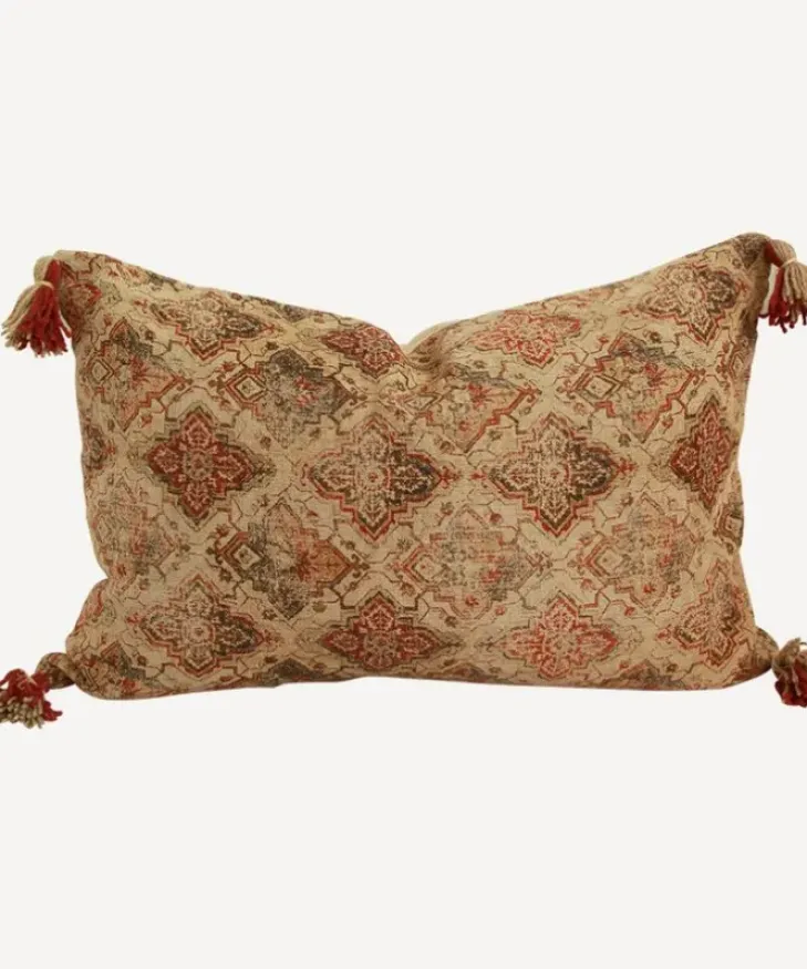 Best Faded Filagree Print Cushion Cover Cushions
