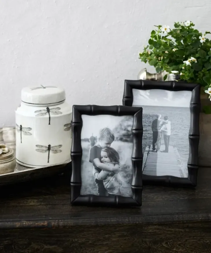 Online Faux Bamboo Black Photo Frame 4x6" Photoframes