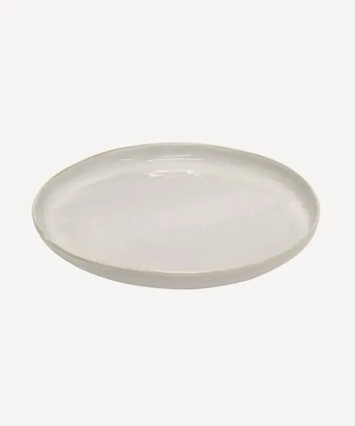 Discount Franco Rustic White Charger Plate Dinnerware