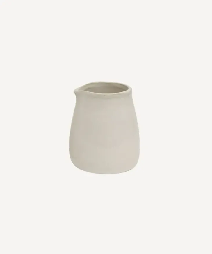 New Franco Rustic White Creamer Dinnerware