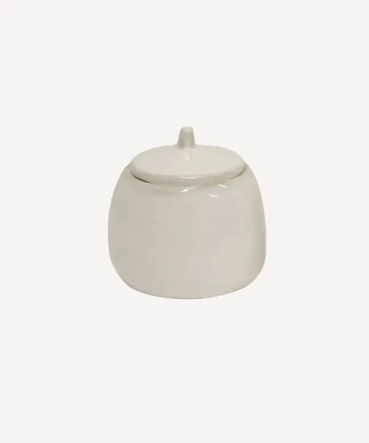 Best Franco Rustic White Sugar Pot Dinnerware