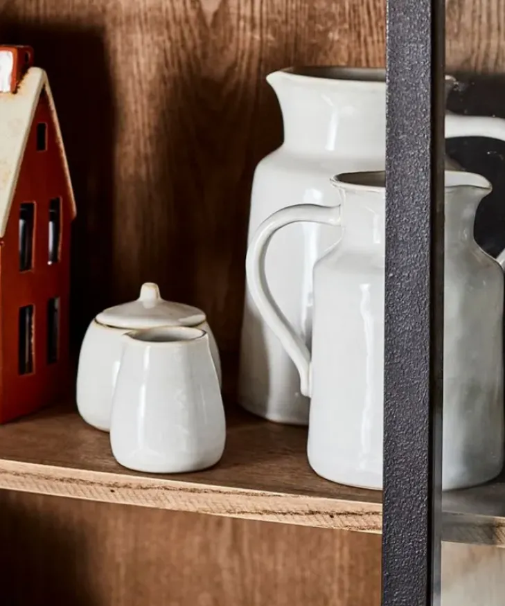 Best Franco Rustic White Sugar Pot Dinnerware