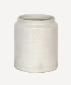 Sale Franco Rustic White Utensil Holder Large Kitchen & Dining Accessories