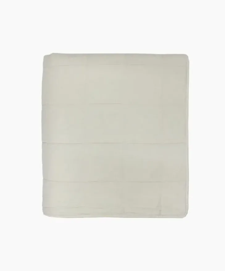 Sale Freya Quilt Ecru Large Bed Linen