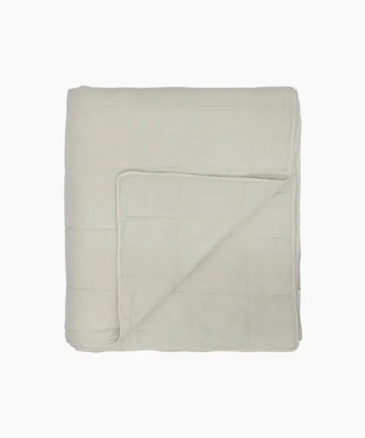 Sale Freya Quilt Ecru Large Bed Linen
