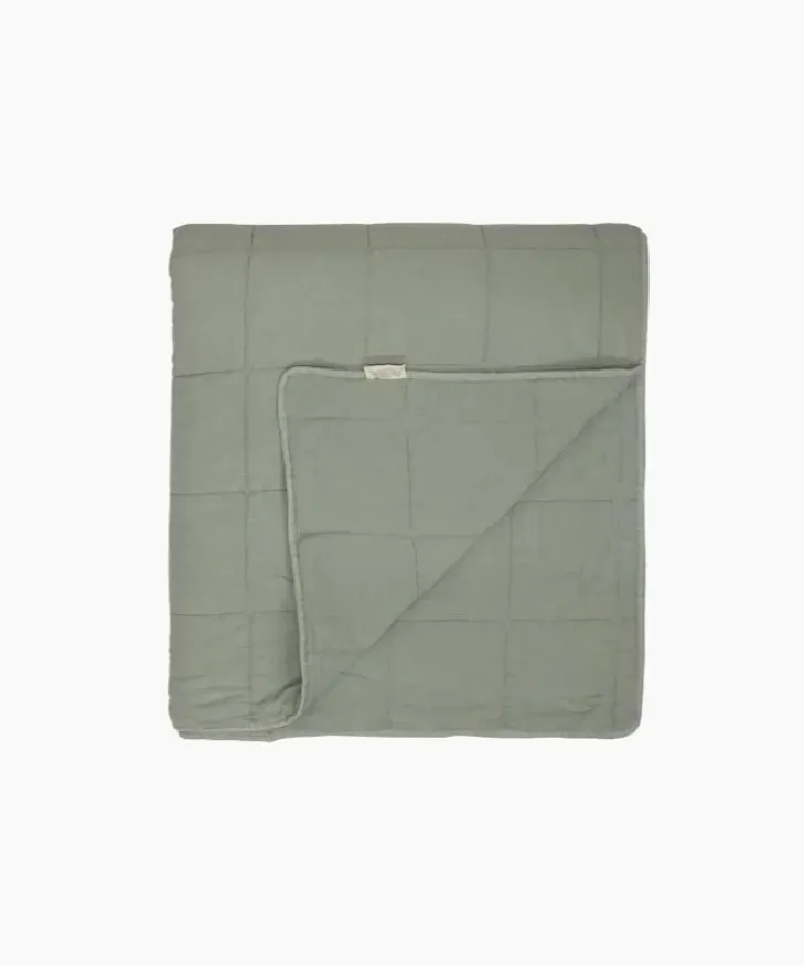 Discount Freya Quilt Sage Small Bed Linen