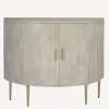 Sale Half Round Parqutery Cabinet Sideboards