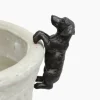 Online Hanging Dachshund Dog Dark Brown (4PC) Decorative Objects