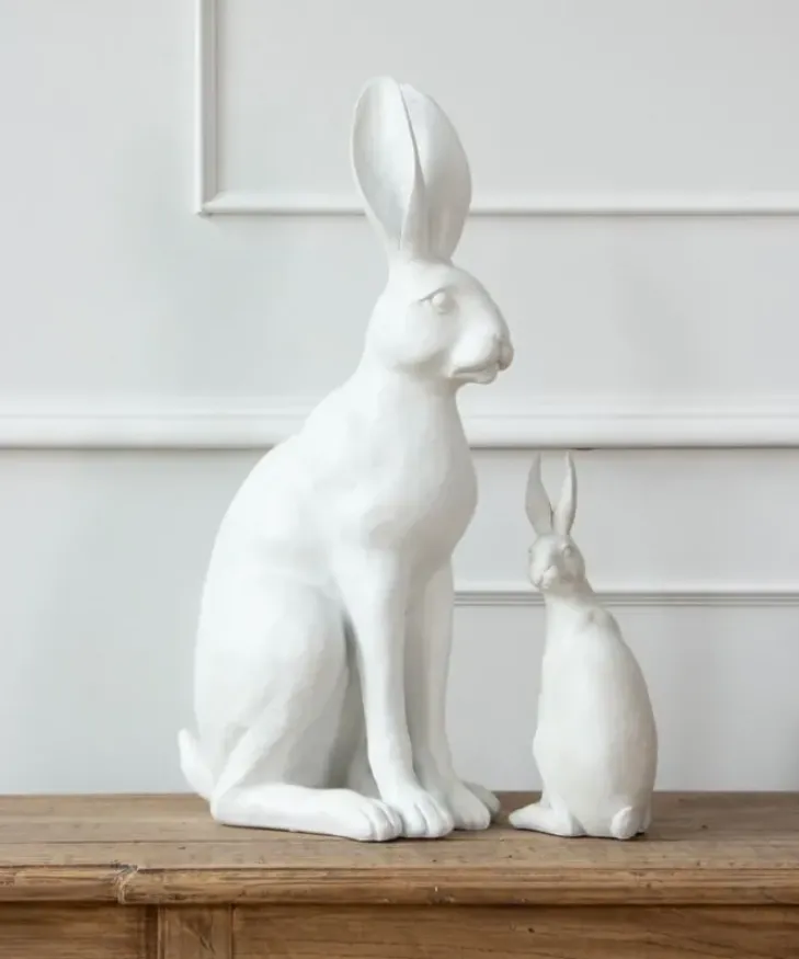 Clearance Harold the Hare White Decorative Objects