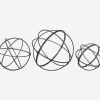 Fashion Iron Garden Spheres (SET3) Garden Accessories
